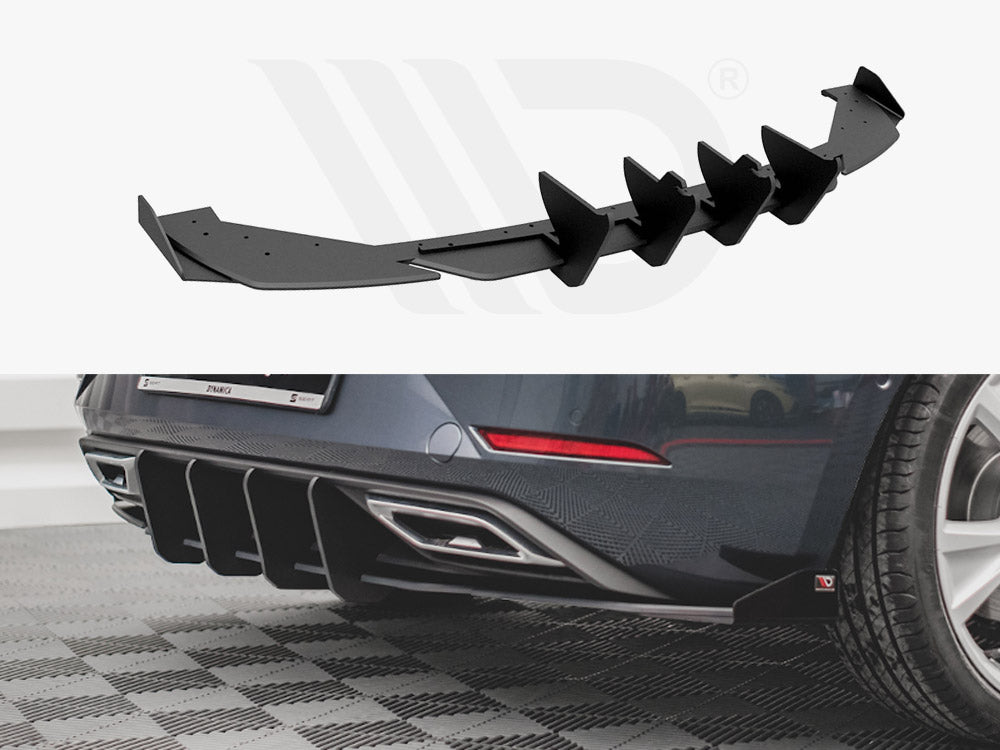 Racing Durability Rear Valance (+flaps) Seat Leon Fr Hatchback Mk4 (2020-) - Wayside Performance 