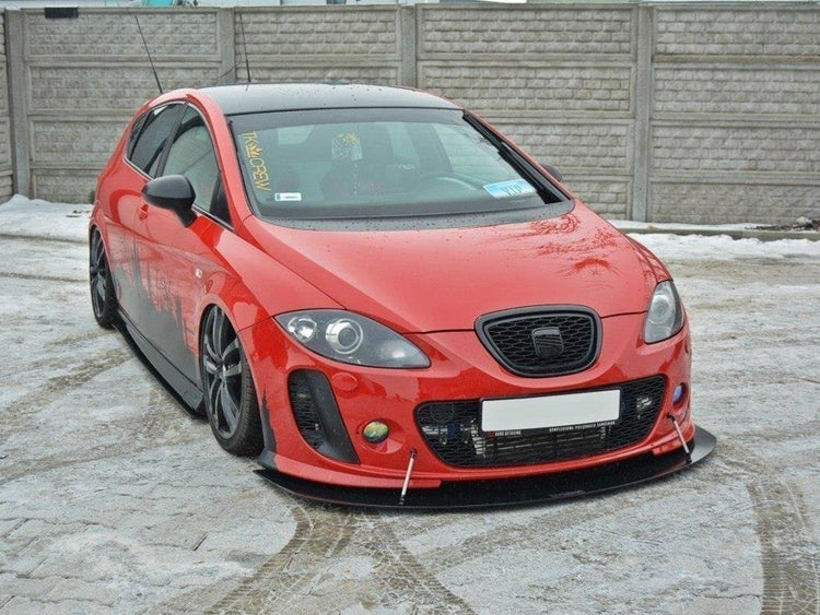 Front Racing Splitter V.1 Seat Leon MK2 MS Design - Wayside Performance 