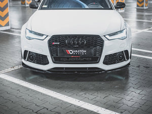 Maxton Design Front Splitter V3 Audi Rs6 C7 (2013-2017) - Wayside Performance 