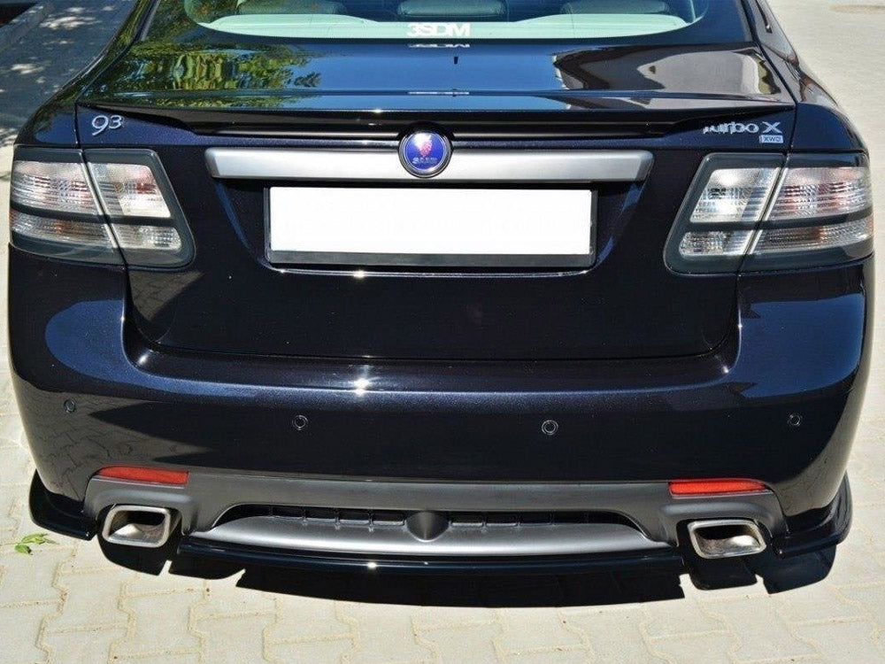 Central Rear Splitter SAAB 9-3 Turbo X (2007-2011) - Wayside Performance 