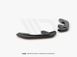Rear Side Splitters Renault Megane MK4 Gt-line (2016-) - Wayside Performance 