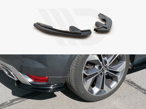 Rear Side Splitters Renault Megane MK4 Gt-line (2016-) - Wayside Performance 
