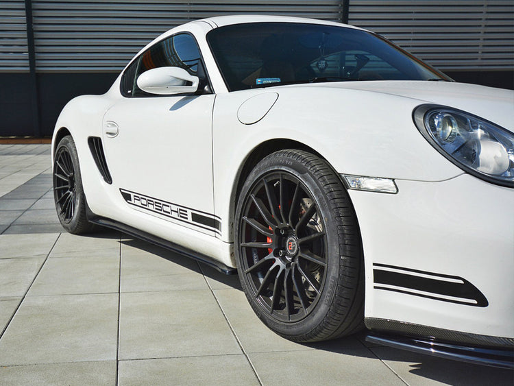 Side Skirts Splitters Porsche Cayman S 987C (2006-09) - Wayside Performance 
