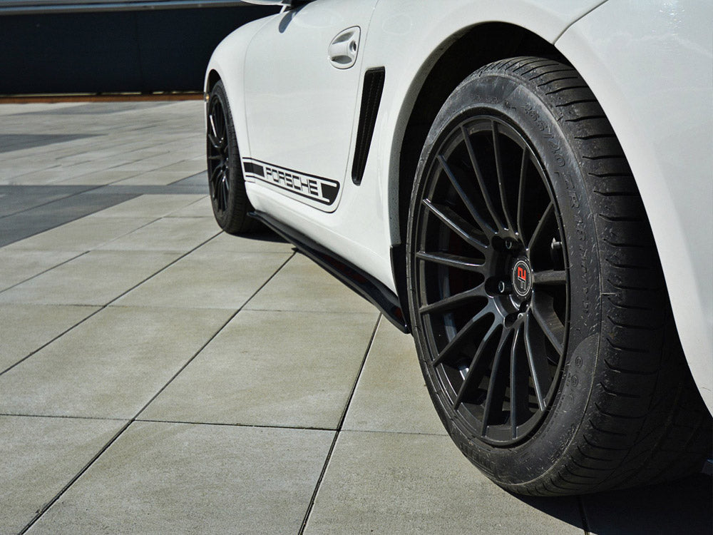 Side Skirts Splitters Porsche Cayman S 987C (2006-09) - Wayside Performance 