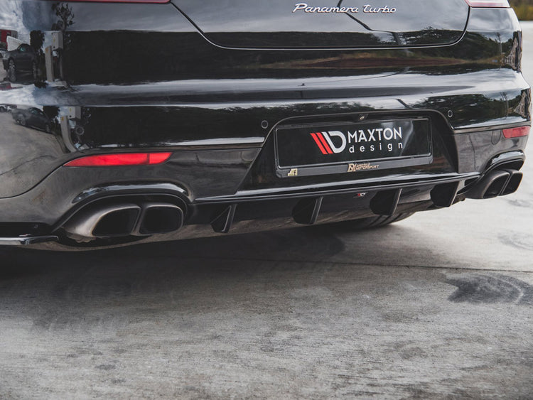 Rear Valance Porsche Panamera Turbo 970 Facelift (2013-2016) - Wayside Performance 