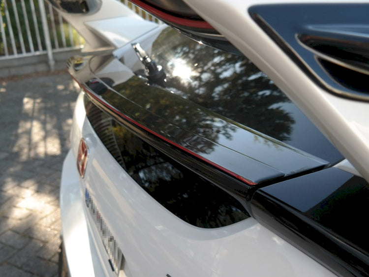 Bottom Spoiler Extension CAP V3 Honda Civic MK10 Type-r (2017-UP) - Wayside Performance 
