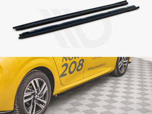 Side Skirts Diffusers Peugeot 208 MK2 (2019-) - Wayside Performance 