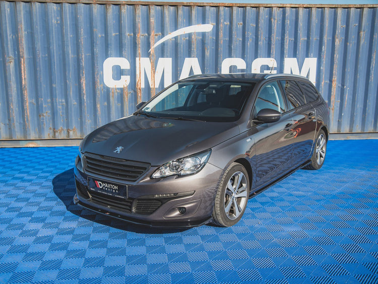Front Splitter V.2 Peugeot 308 Mk2 Facelift - Wayside Performance 