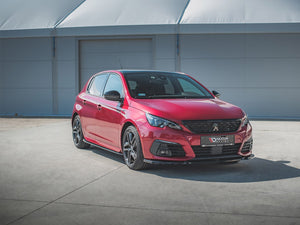 Front Splitter V.2 Peugeot 308 GT Mk2 Facelift - Wayside Performance 