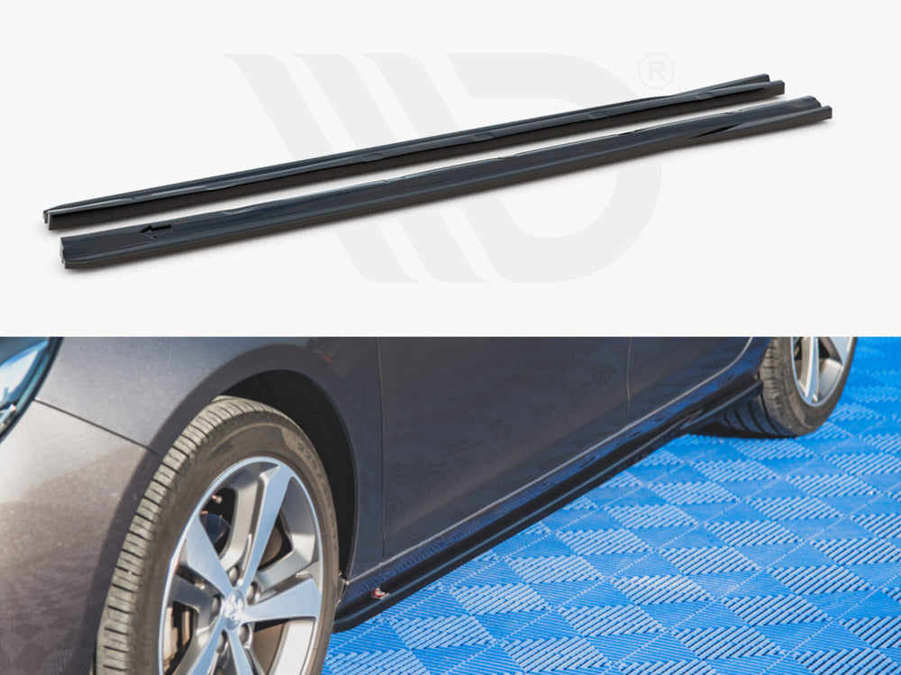 Side Skirts Diffusers Peugeot 308 SW Mk2 Facelift - Wayside Performance 
