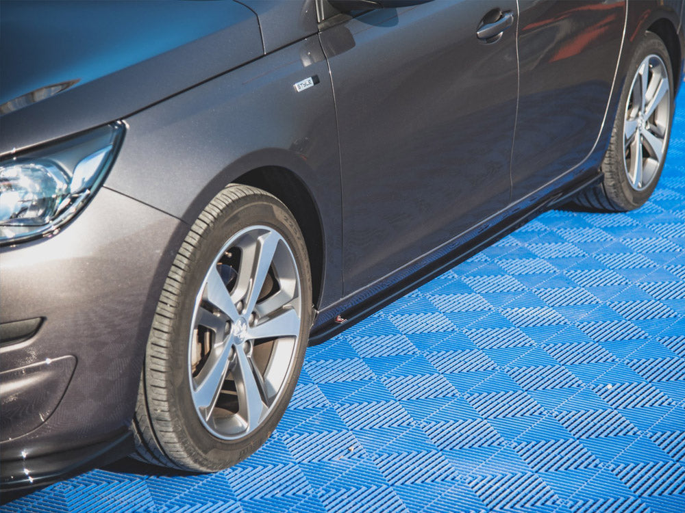 Side Skirts Diffusers Peugeot 308 SW Mk2 Facelift - Wayside Performance 