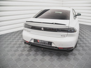 Central Rear Splitter (Vertical Bars) Peugeot 508 GT-Line Mk2 - Wayside Performance 