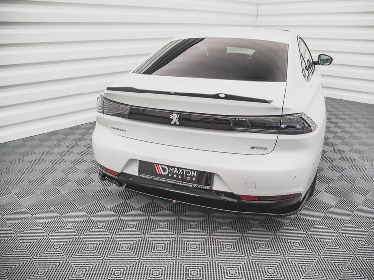Central Rear Splitter (Vertical Bars) Peugeot 508 GT-Line Mk2 - Wayside Performance 