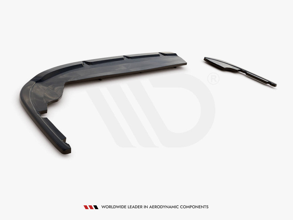 Central Rear Splitter (Vertical Bars) Peugeot 508 GT-Line Mk2 - Wayside Performance 