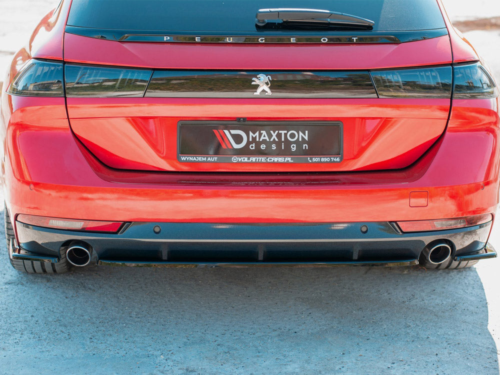 Central Rear Splitter Peugeot 508 GT Mk2 - Wayside Performance 