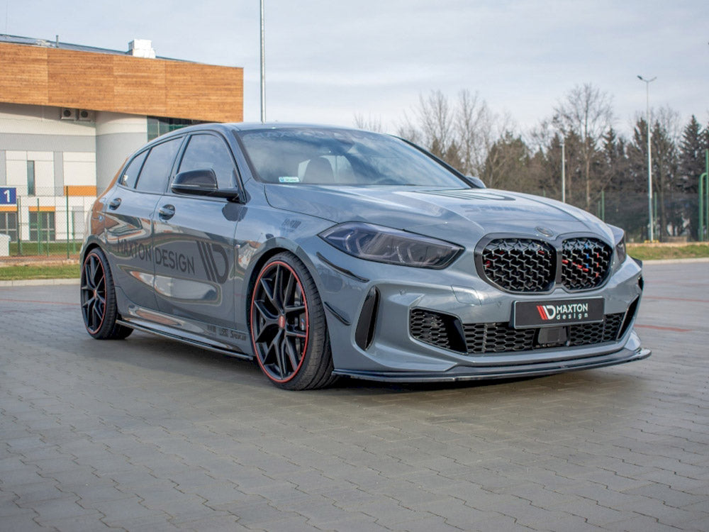Maxton Design Front Splitter V.1 Bmw 1 Series F40 M135i / M-sport (2019-) - Wayside Performance 