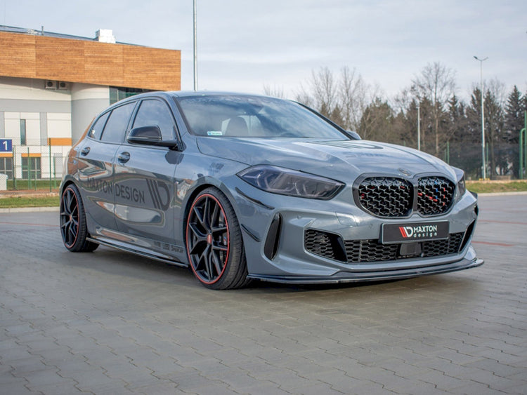 Maxton Design Front Splitter V.1 Bmw 1 Series F40 M135i / M-sport (2019-) - Wayside Performance 