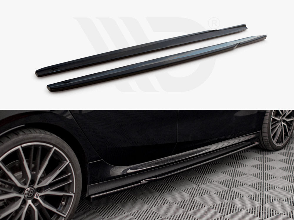 Side Skirts Diffusers V.1 Bmw 2 GRAN Coupe M-pack / M235I F44 (2019-) - Wayside Performance 