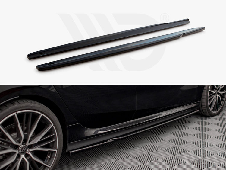 Side Skirts Diffusers V.1 Bmw 2 GRAN Coupe M-pack / M235I F44 (2019-) - Wayside Performance 