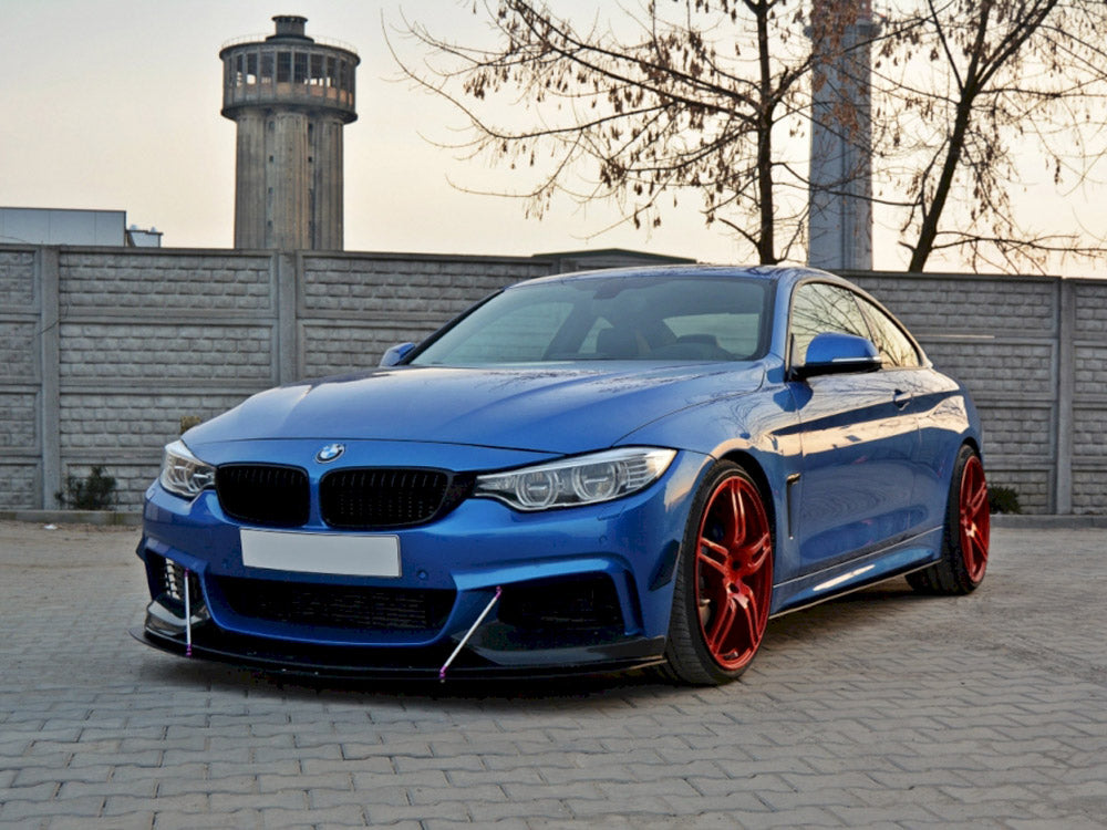 Racing Side Skirts Splitters Bmw 4 F32 M-sport (2013-2016) - Wayside Performance 