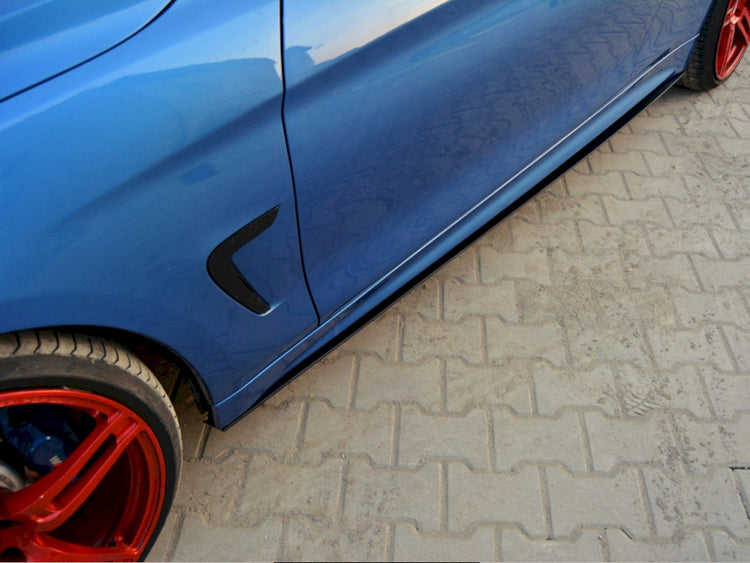 Racing Side Skirts Splitters Bmw 4 F32 M-sport (2013-2016) - Wayside Performance 