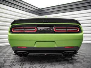 Central Rear Splitter Dodge Challenger SRT Hellcat Widebody Mk3 - Wayside Performance 