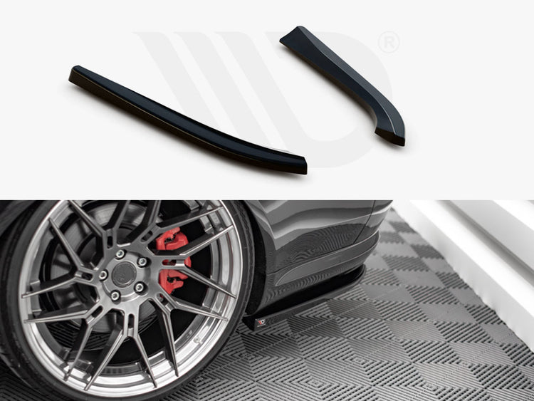 Rear Side Splitters Audi S8 D3 (2006-2010) - Wayside Performance 