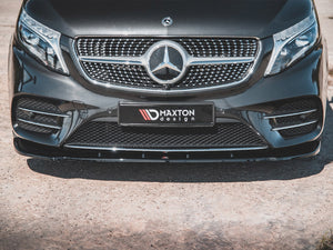 Front Splitter V2 Mercedes-benz V-class Amg-line W447 Facelift (2019-) - Wayside Performance 