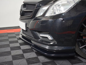 Front Splitter Mercedes E-Class W207 Coupe AMG Line - Wayside Performance 