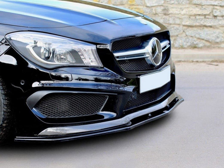 Front Splitter V.2 Mercedes CLA 45 AMG C117 (Pre-facelift) - Wayside Performance 