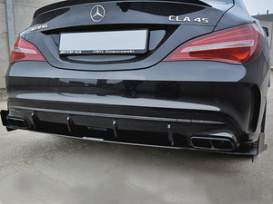 Rear Diffuser V.3 Mercedes CLA A45 AMG C117 Facelift (2017-UP) - Wayside Performance 