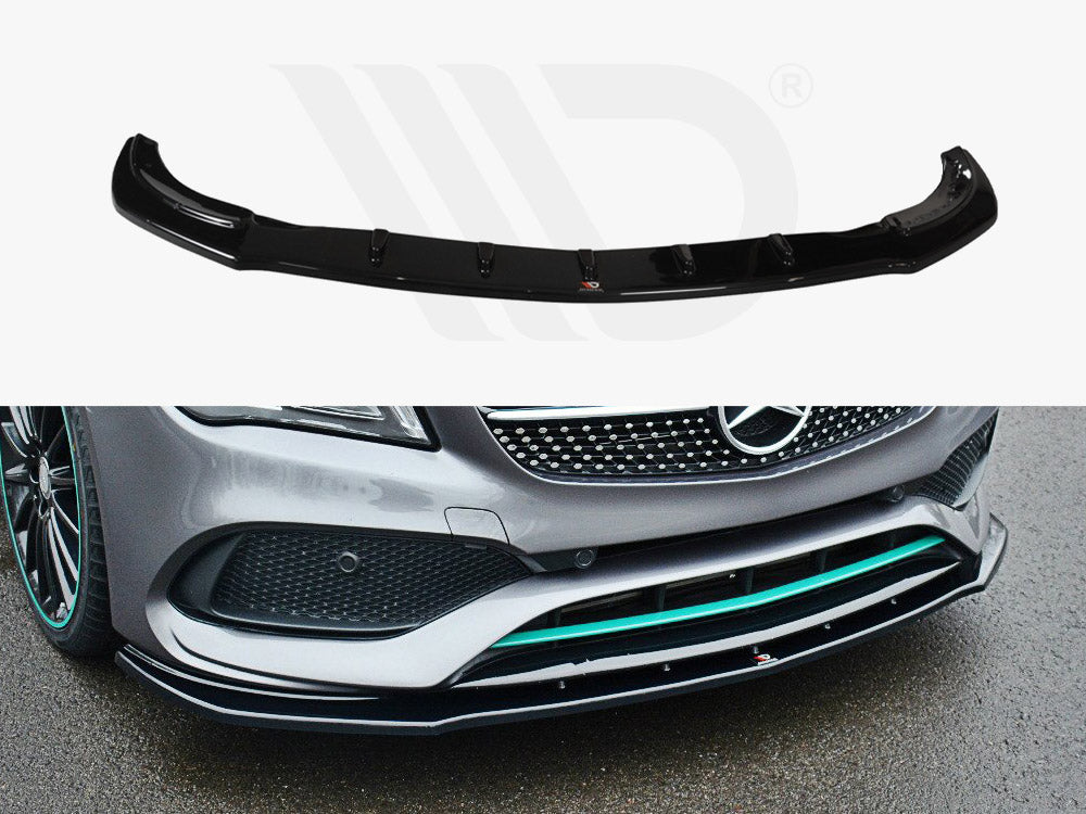 Front Splitter V.1 Mercedes-Benz CLA C117 AMG-Line Facelift - Wayside Performance 