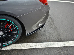 Rear Side Splitters Mercedes-Benz CLA C117 AMG-Line Facelift - Wayside Performance 