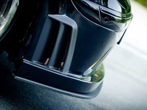 Front Splitter Mercedes CLK W209 Black (SL Black Series Look) - Wayside Performance 