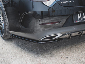 Central Rear Splitter Mercedes-Benz CLS AMG Line C257 (2018-2021) - Wayside Performance 