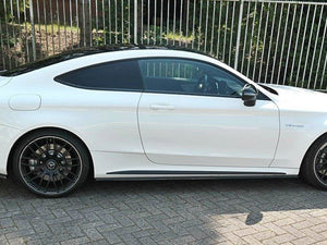 Side Skirts Splitters Mercedes C 205 63 AMG Coupe (2016-2018) - Wayside Performance 