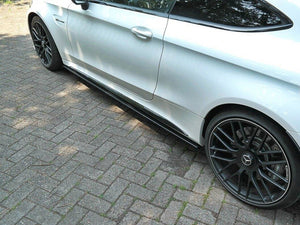 Side Skirts Splitters Mercedes C 205 63 AMG Coupe (2016-2018) - Wayside Performance 