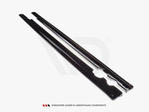 Side Skirts Splitters Mercedes C-class W205 Coupe Amg-line (2015-2018) - Wayside Performance 