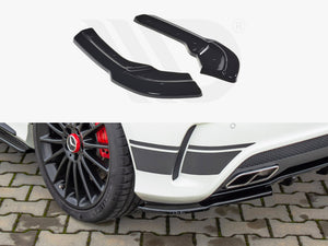 Rear Side Splitters Mercedes A45 AMG W176 (2013-2015) - Wayside Performance 
