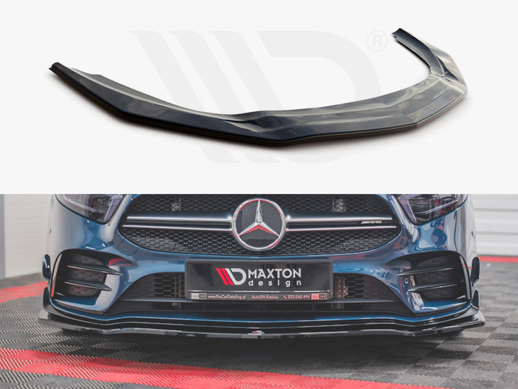 Front Splitter V.1 Mercedes A35 AMG AERO W177 - Wayside Performance 