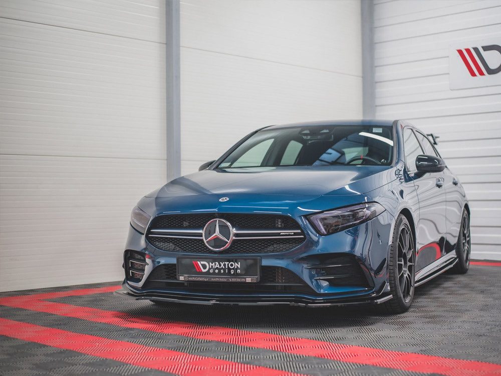 Front Splitter V.1 Mercedes A35 AMG AERO W177 - Wayside Performance 