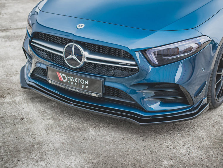 Front Splitter V.2 Mercedes A35 AMG AERO W177 - Wayside Performance 