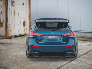 Rear Side Splitters Mercedes A35 AMG Hatchback W177 - Wayside Performance 