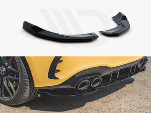 Rear Side Splitters V.1 Mercedes AMG A 45 S Aero Pack W177 - Wayside Performance 