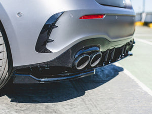 Rear Side Splitters V.1 Mercedes AMG A 45 S Aero Pack W177 - Wayside Performance 