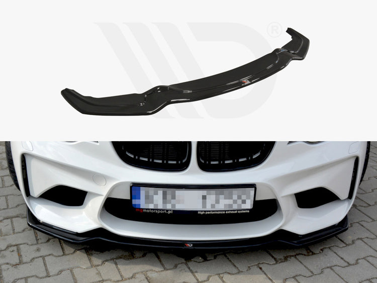 Maxton Design Front Splitter Bmw M2 F87 Coupe (2016-) - Wayside Performance 