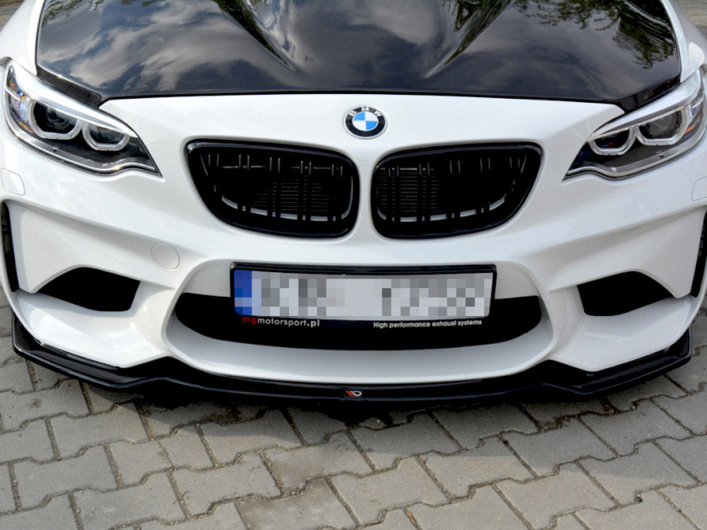 Maxton Design Front Splitter Bmw M2 F87 Coupe (2016-) - Wayside Performance 