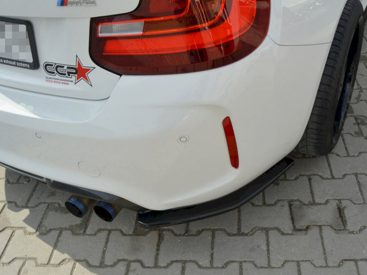 Maxton Design Rear Side Splitters Bmw M2 F87 (2016-) - Wayside Performance 
