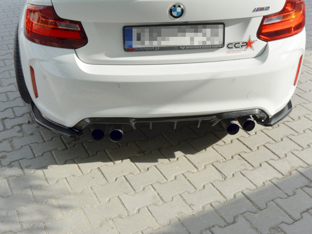 Maxton Design Rear Side Splitters Bmw M2 F87 (2016-) - Wayside Performance 
