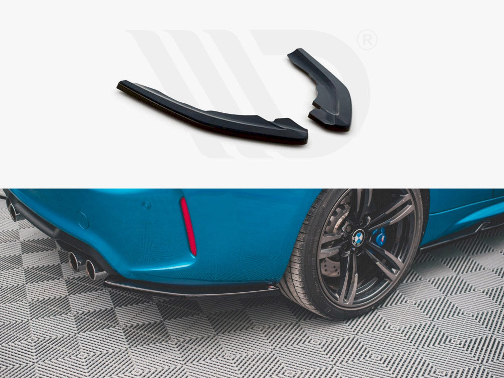 Maxton Design Rear Side Splitters V.2 Bmw M2 F87 (2016-2020) - Wayside Performance 